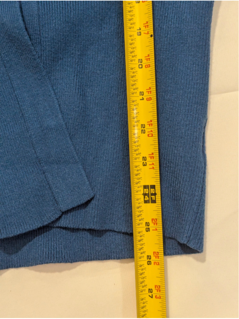 Commense Gold Button Cardigan Sweater Medium - Picture 10 of 10